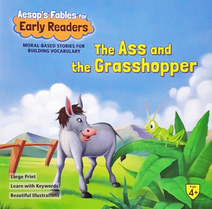 Aesop's Fables For Early Readers The Ass And The Grasshopper