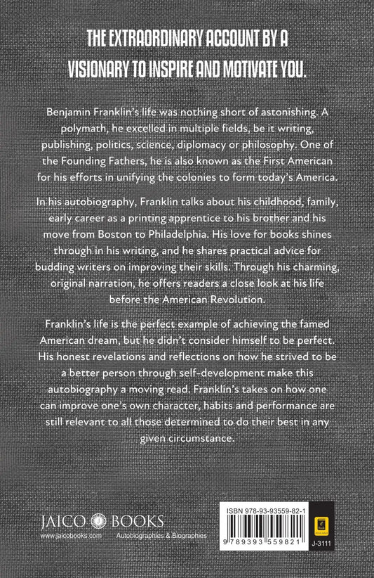 The Autobiography Of Benjamin Franklin