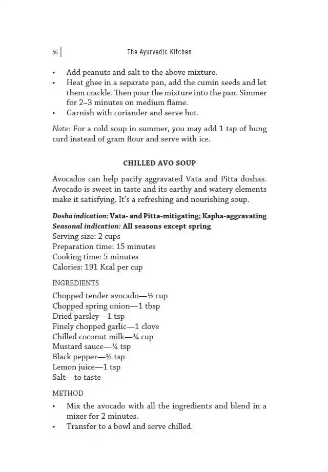 The Ayurvedic Kitchen : Ancient Wisdom To Balance Body, Mind And Soul