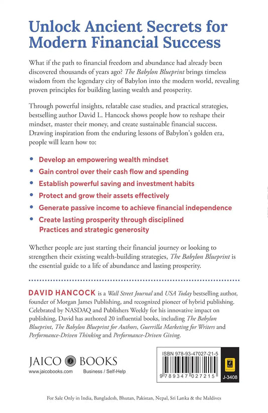 The Babylon Blueprint : Timeless Strategies for Wealth, Wisdom and Well-being