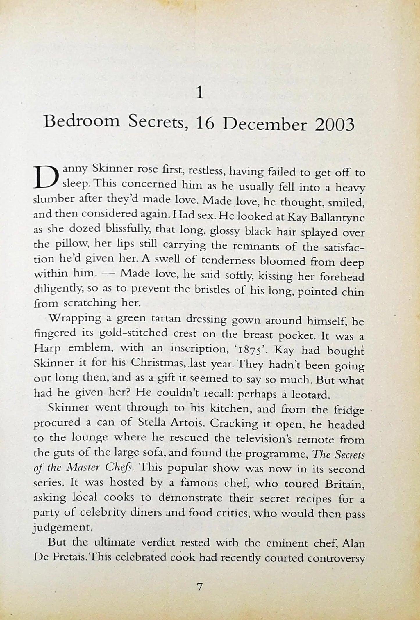 The Bedroom Secrets of the Master Chefs (P)