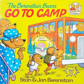 The Berenstain Bears Go To Camp Stickers Inside