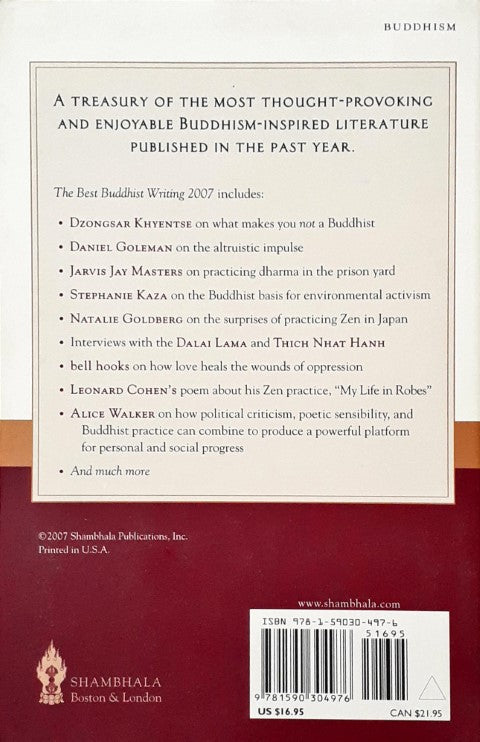 The Best Buddhist Writing 2007