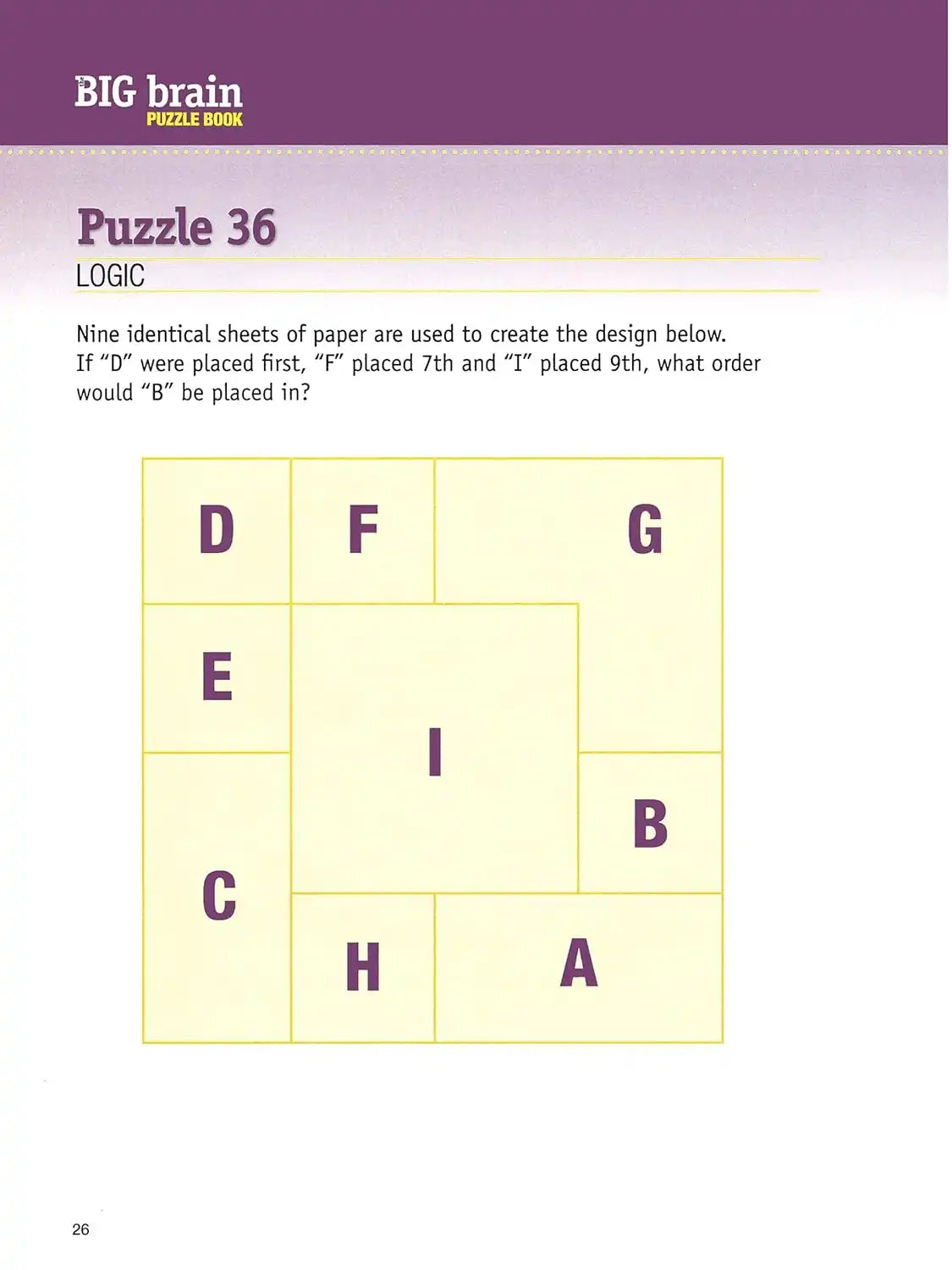 The Big Brain Puzzle Book