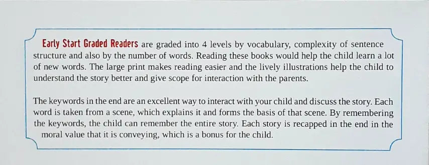 Early Start Graded Readers Level 3 The Birds And The Monkeys Moral Based Stories With Keywords