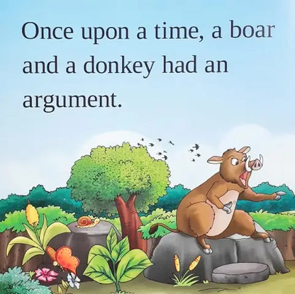 Early Start Graded Readers Level 2 The Boar And The Donkey Moral Based Stories With Keywords