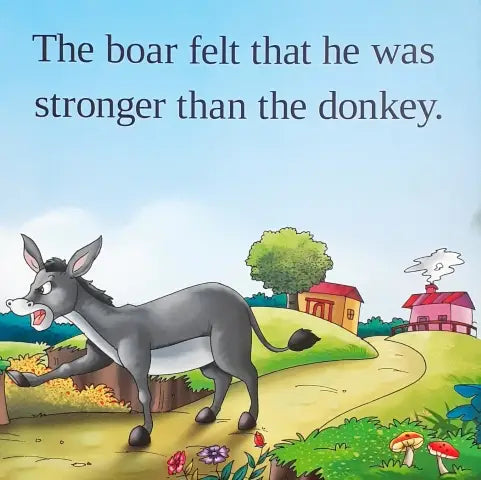 Early Start Graded Readers Level 2 The Boar And The Donkey Moral Based Stories With Keywords