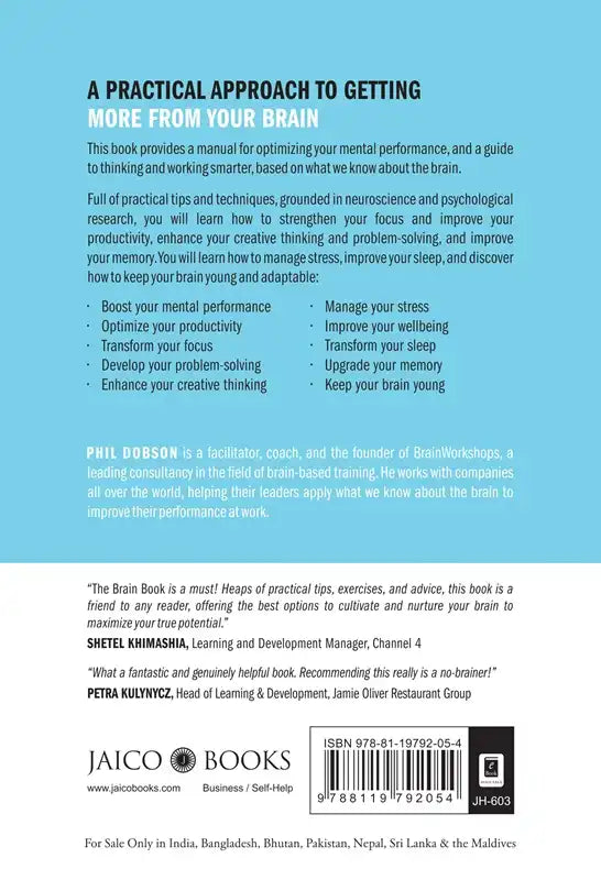 The Brain Book : How To Think And Work Smarter