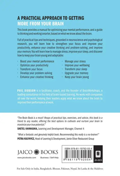 The Brain Book : How To Think And Work Smarter