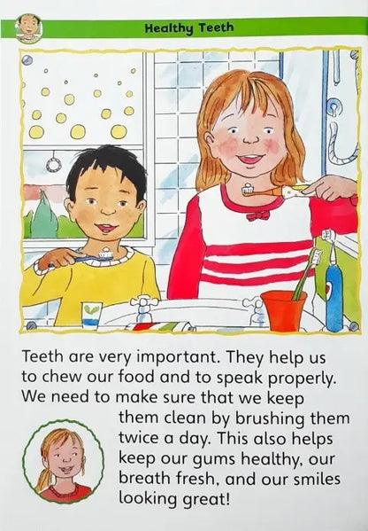 The Children's Book Of Dental Health Includes Reward Chart & Over 50 Stickers