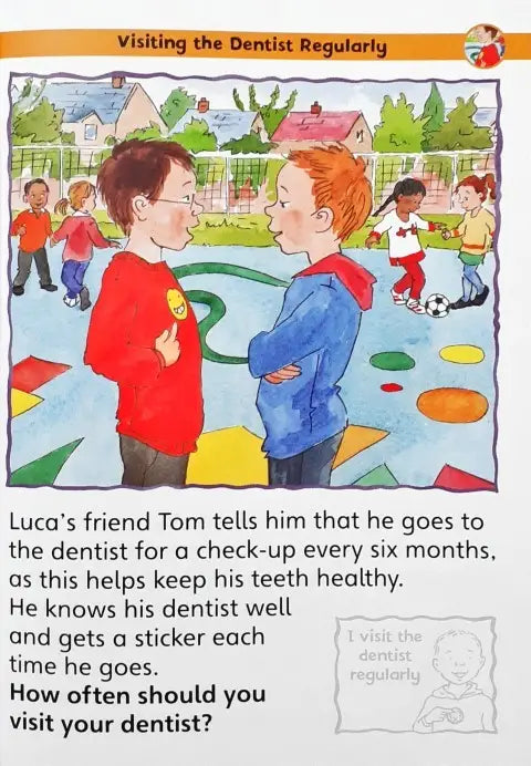 The Children's Book Of Dental Health Includes Reward Chart & Over 50 Stickers