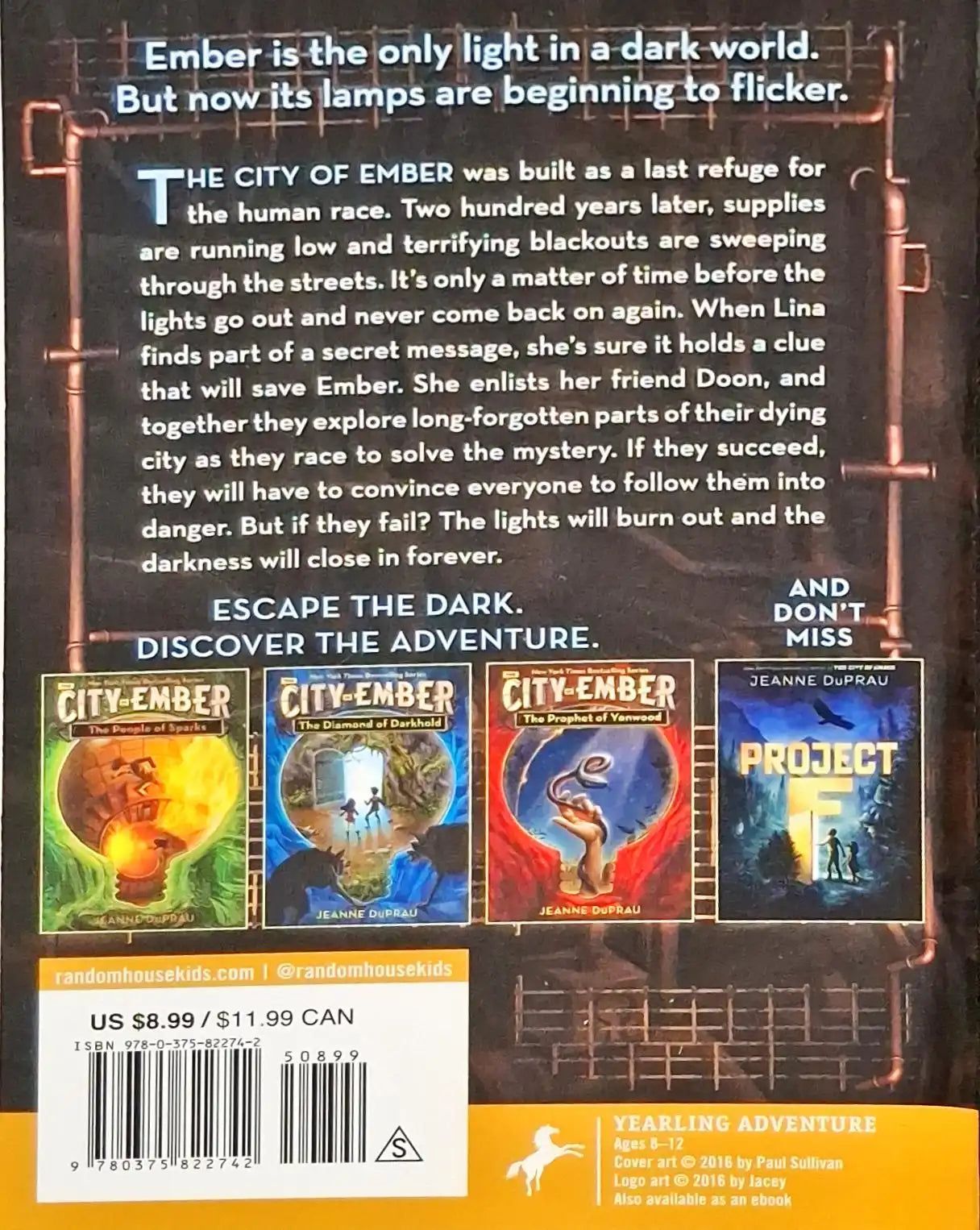 Book of Ember #1 : The City of Ember