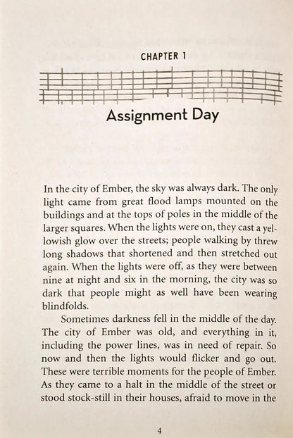 Book of Ember #1 : The City of Ember