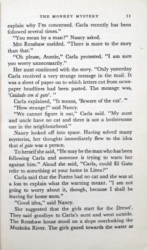 Nancy Drew #5 The Clue In The Crossword Cipher (P)