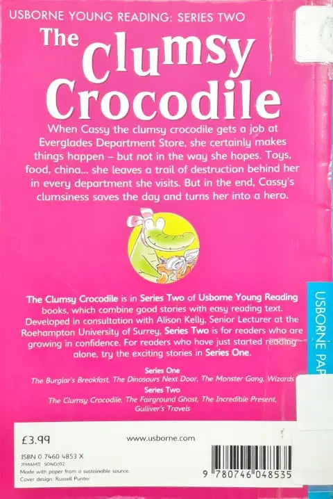 Usborne Young Reading The Clumsy Crocodile (P)