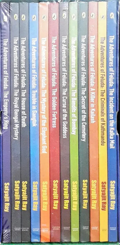 The Adventures of Feluda (Special Birthday Edition; Collector’s Edition Box Set of 12 books)