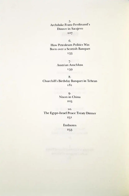 The Course of History : Ten Meals That Changed the World | Hardcover