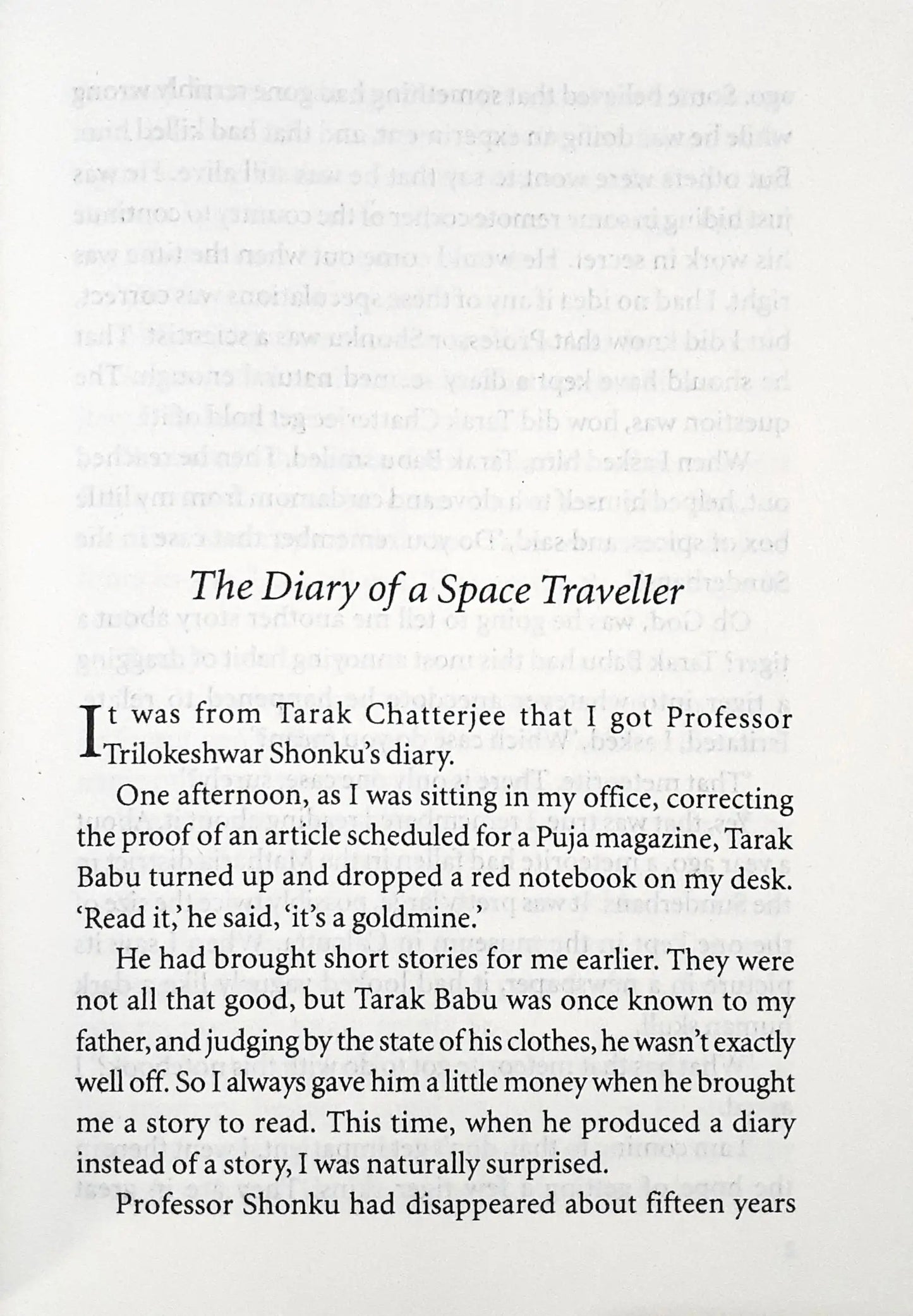 The Diary of a Space Traveller and other Stories