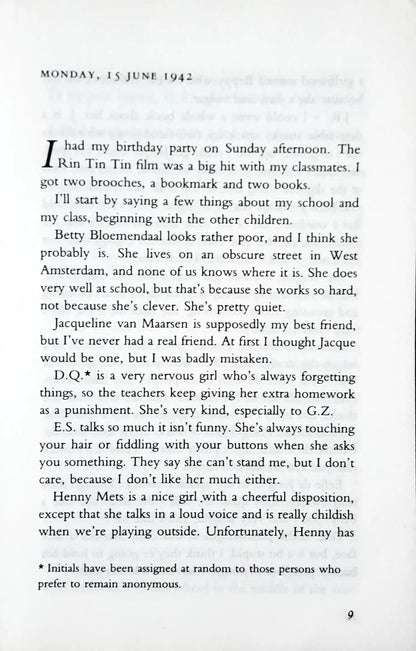 Anne Frank : The Diary of a Young Girl (P)