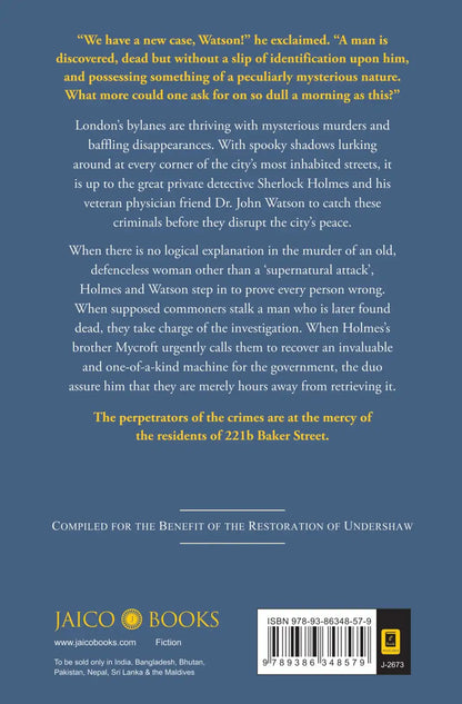 Sherlock Holmes : The Disembodied Assassin And Other Cases