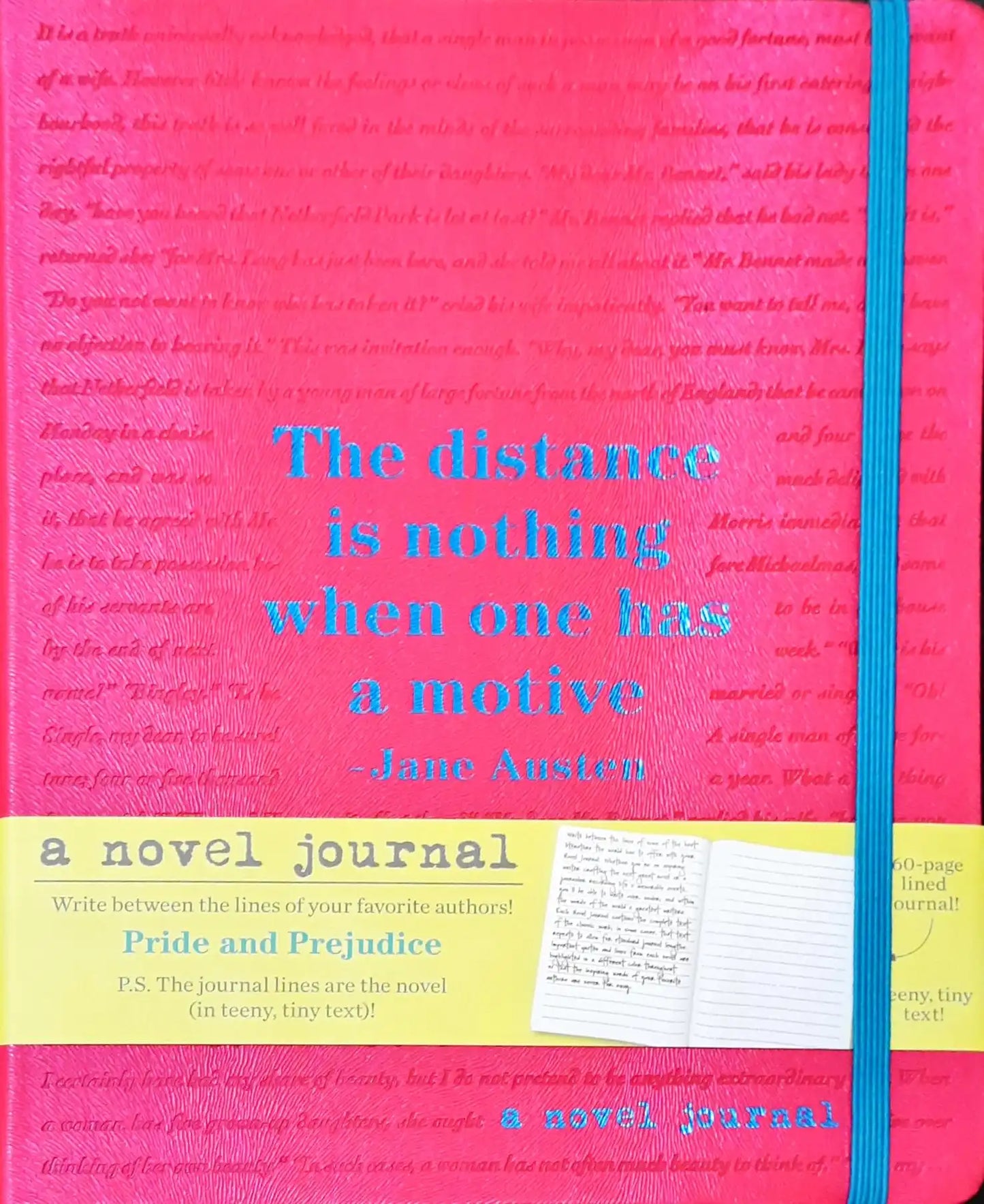 A Novel Journal : Pride And Prejudice