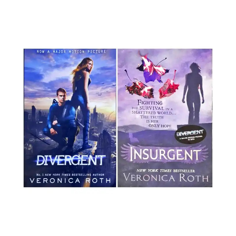 The Divergent Series Set of 4 Books - Divergent Insurgent Allegiant Four (P)