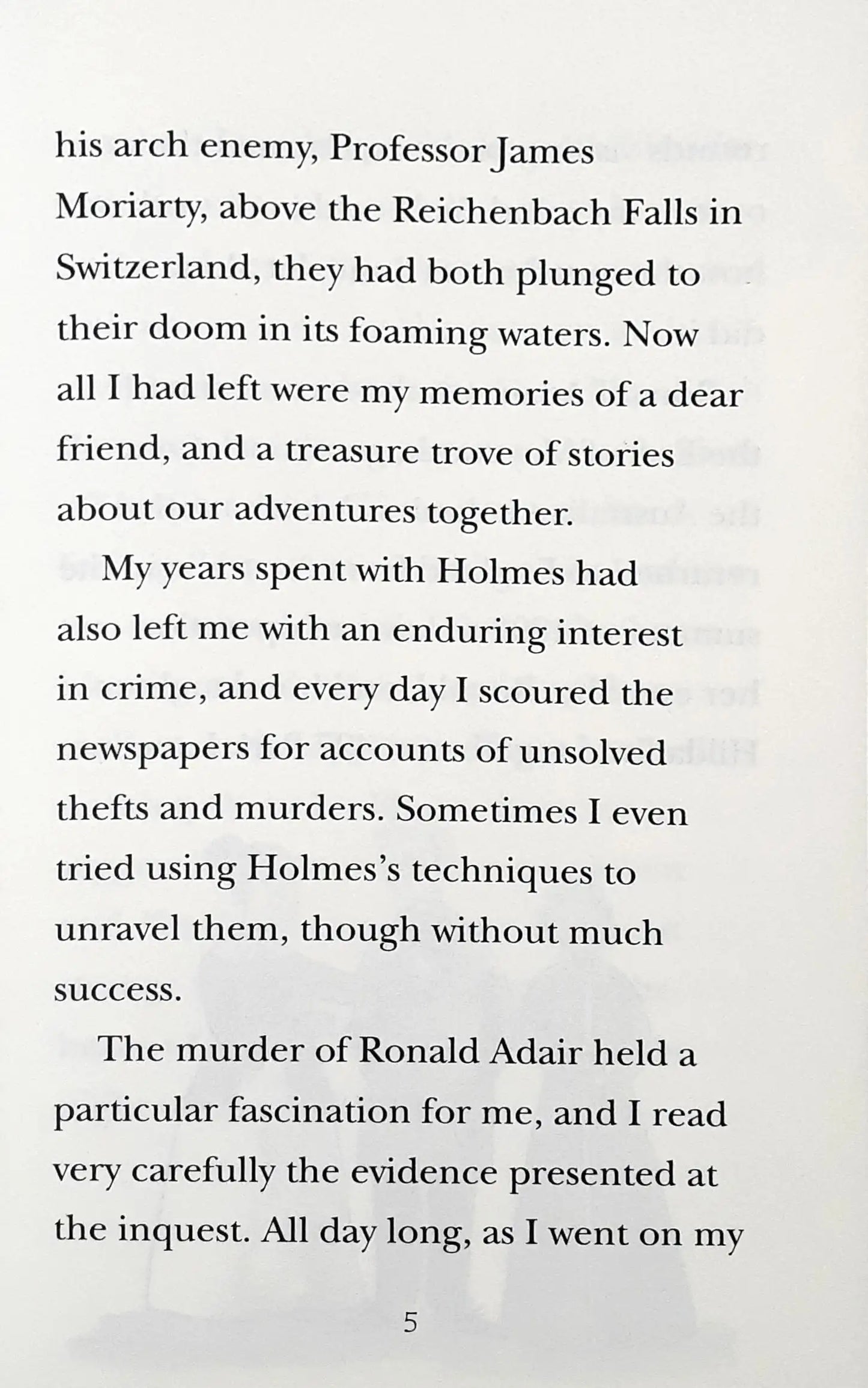 The Return of Sherlock Holmes #1 : The Empty House