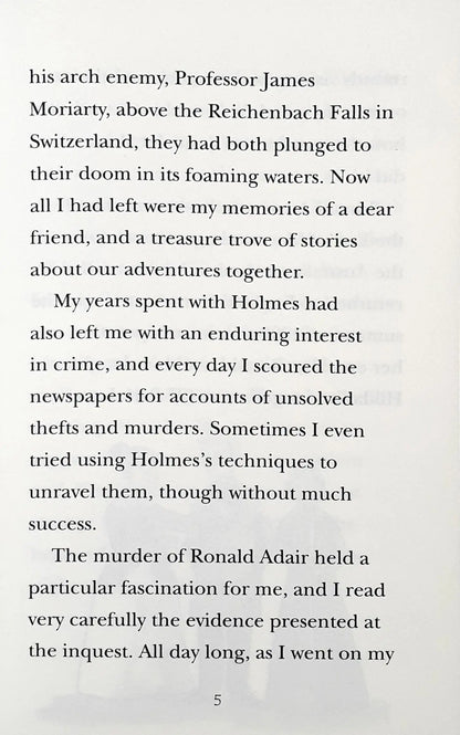 The Return of Sherlock Holmes #1 : The Empty House