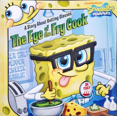 Spongebob Squarepants A Story About Getting Glasses The Eye Of The Fry Cook Nickelodeon (P)