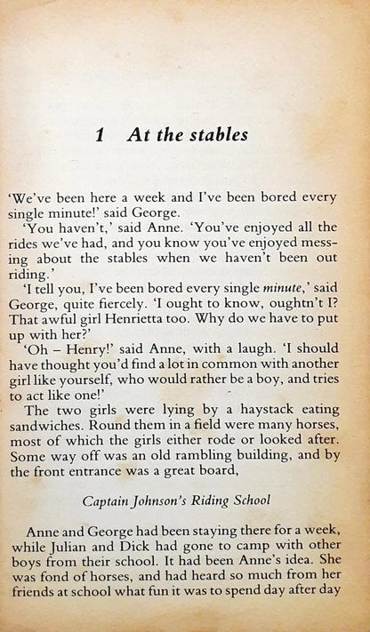 The Famous Five #13 Five Go To Mystery Moor (P)