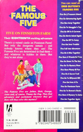 The Famous Five #18 Five on Finniston Farm (P)