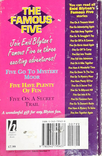 The Famous Five 3 Books In 1 (HC) (P)