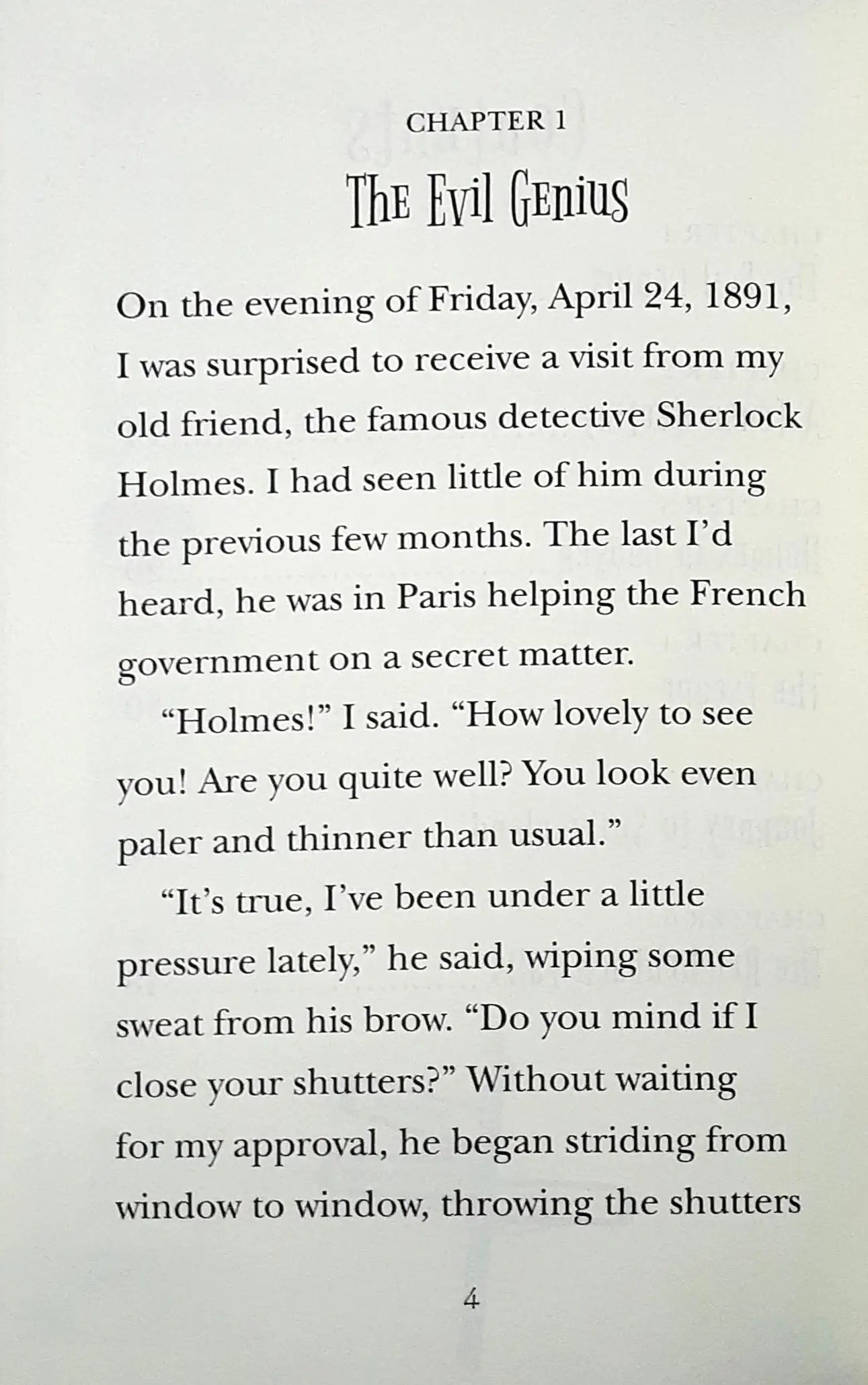 Sherlock Holmes : The Final Problem