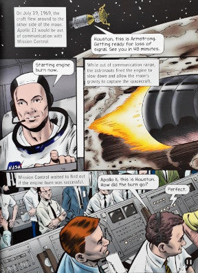 Graphic Library The First Moon Landing