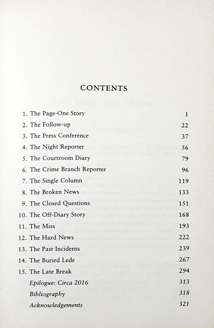 The Front Page Murders (P)