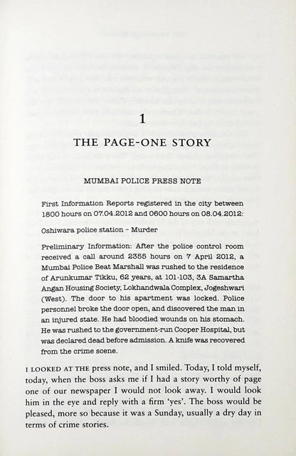 The Front Page Murders (P)