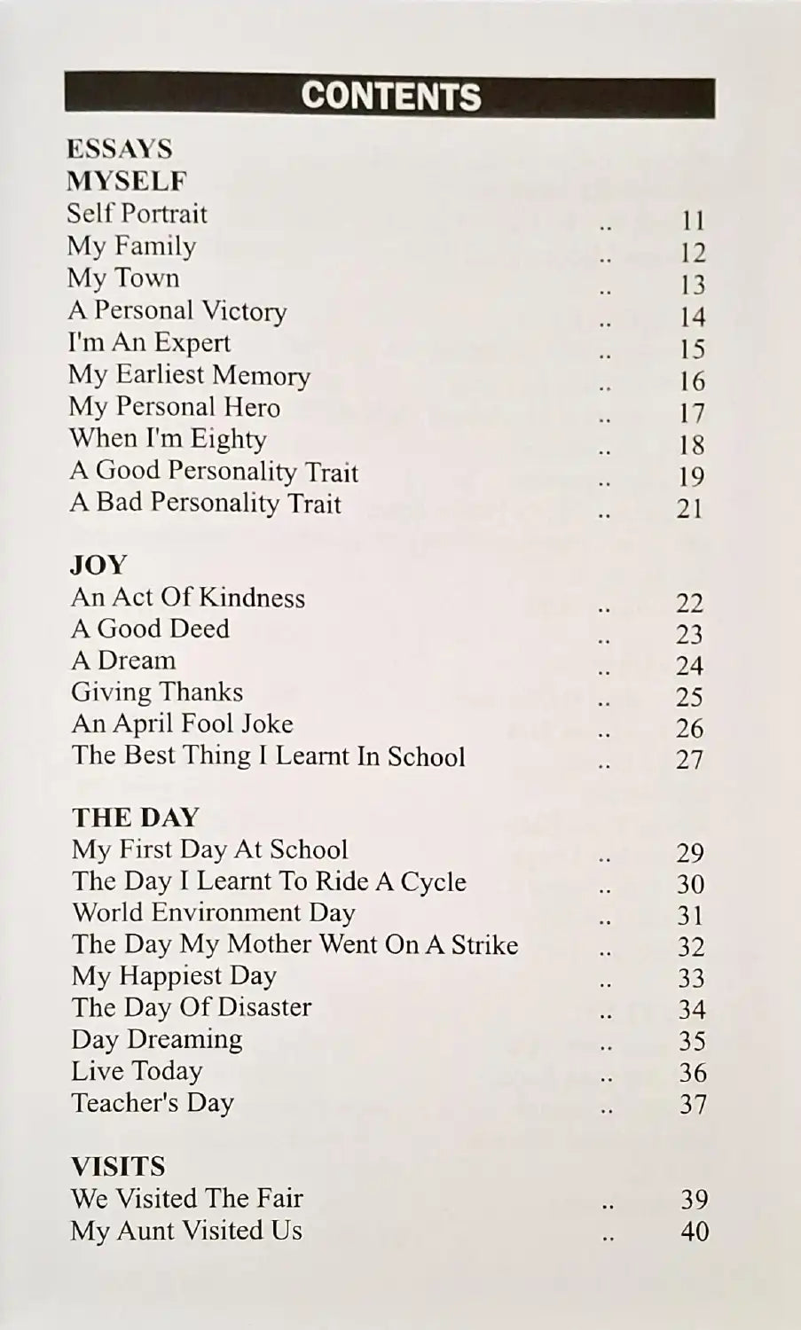 The Genius Book of Essays | Secondary Level
