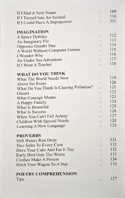 The Genius Book of Essays | Secondary Level