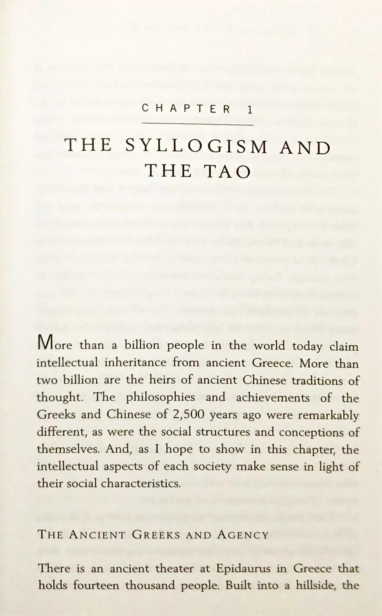 The Geography of Thought