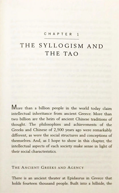 The Geography of Thought