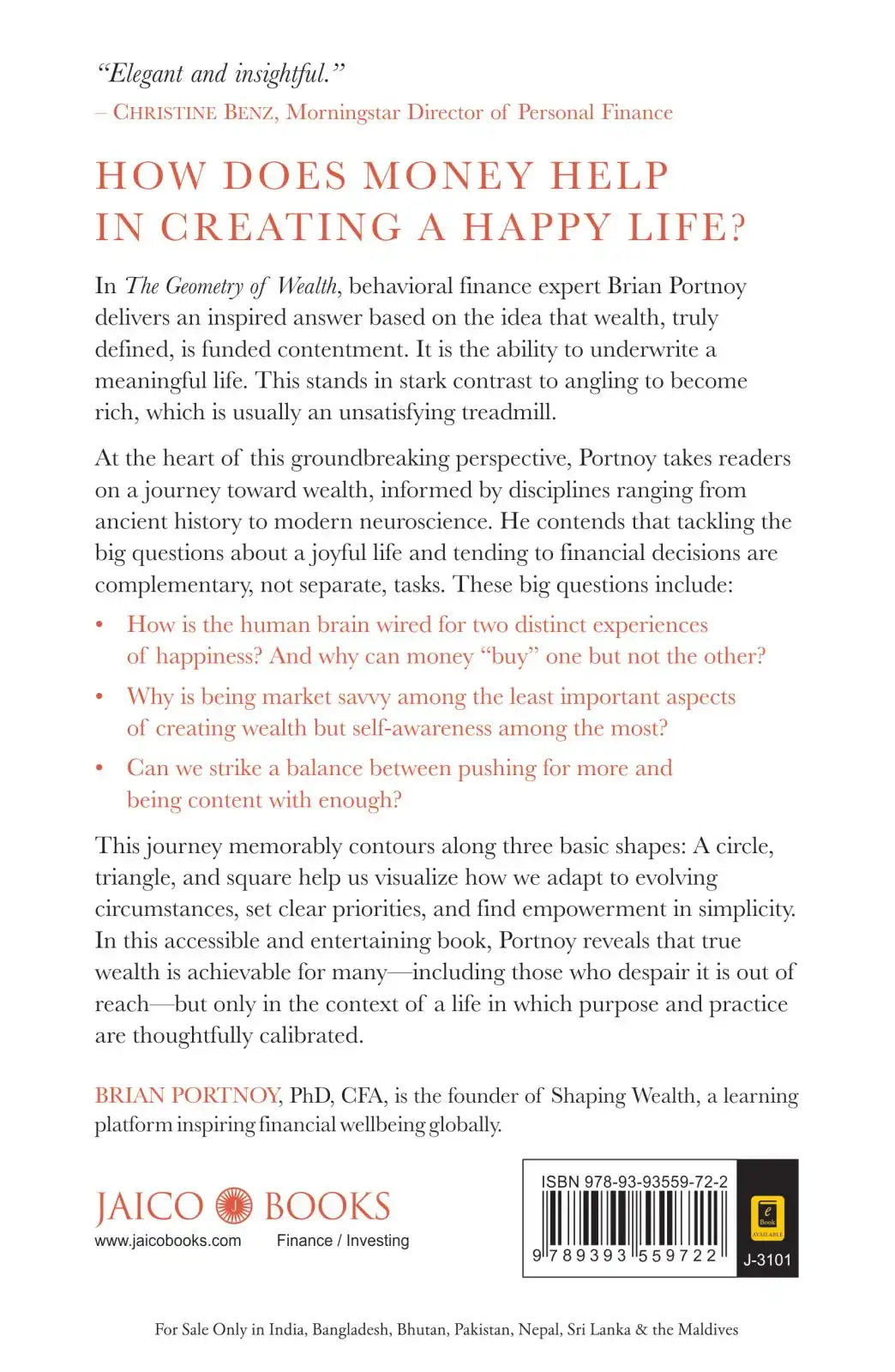 The Geometry Of Wealth