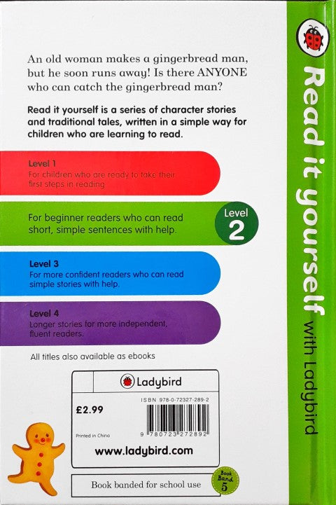 Read It Yourself With Ladybird Level 2 The Gingerbread Man