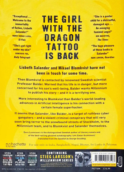 Millennium #4 : The Girl in the Spider's Web (P)