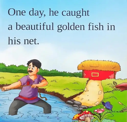 Early Start Graded Readers Level 4 The Golden Fish Moral Based Stories With Keywords