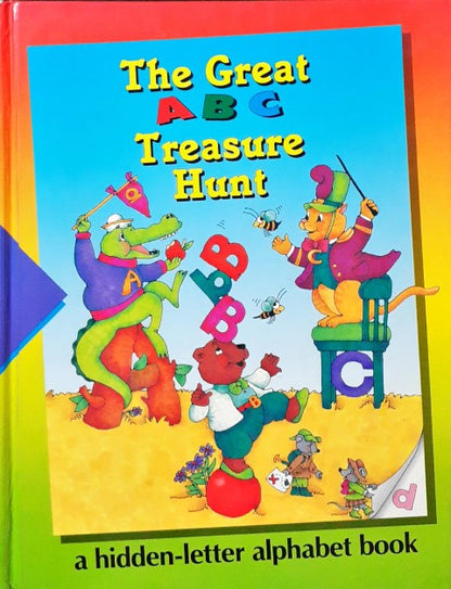 Time Life Early Learning Program Reading The Great ABC Treasure Hunt A Hidden Letter Alphabet Book