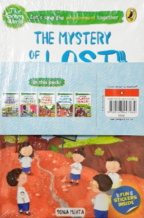 The Econuts Mystery Series Story And Activity Books With Fun Stickers Inside Pack of 5 Books