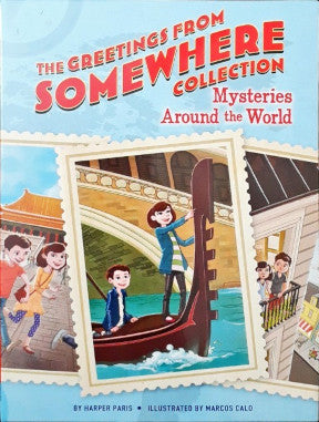 The Greetings from Somewhere Collection Mysteries Around The World 4 Book Set