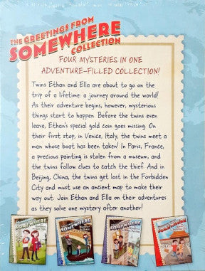 The Greetings from Somewhere Collection Mysteries Around The World 4 Book Set