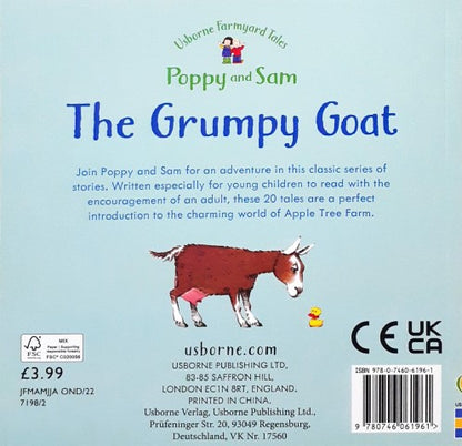 Usborne Farmyard Tales 12 Poppy and Sam The Grumpy Goat