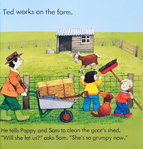 Usborne Farmyard Tales 12 Poppy and Sam The Grumpy Goat